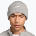 Žieminė kepurė Nike Peak Swoosh Beanie dark grey heather/white