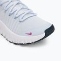 Moteriški treniruočių batai Nike Free Metcon 6 grey / armory navy / hot fuchsia 7