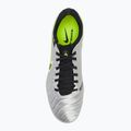 Nike Legend 10 Pro Ag-Pro vyrų futbolo bateliai metallic silver/ volt/ black 5
