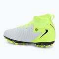 Vaikiški futbolo batai Nike Phantom Luna 2 Academy AG Jr metallic silver/black/volt 3