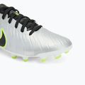 Vyriški futbolo batai Nike Tiempo Legend 10 Academy FG/MG metallic silver/volt/black 7