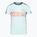 Nike CR7 Academy Dri-FIT vaikiški futbolo marškinėliai vos žali/ mėlyni void/ metallic gold