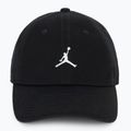 Kepurė su snapeliu Nike Jordan Club Unstructured Curved-Bill black/white 2