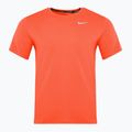Vyriški bėgimo marškinėliai Nike Miler Dri-Fit UV light wild mango