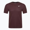 Vyriški bėgimo marškinėliai Nike Miler Dri-Fit UV burgundy crush