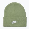 Vaikiška žieminė kepurė Nike Peak oil green/white