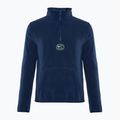 Vyriška "Nike Swoosh Air Polar Fleece" pusvilnonė viršutinė dalis su užtrauktuku midnight navy/ volt