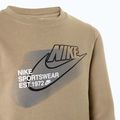 Vaikiškas džemperis Nike Sportswear Standard Issue Crew-Neck khaki 3