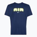 Vyriški marškinėliai Nike Air Graphic midnight navy/volt