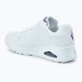 Moteriški batai SKECHERS JGoldcrown Uno Spread The Love white/light purple 3