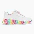 Moteriški batai SKECHERS Uno Lite Exuberant Hearts white/multi 3