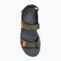 Vyriški sandalai SKECHERS Tresmen Ryer olive/black/orange 5