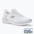 Moteriški batai SKECHERS Summits Diamond Dream white/silver