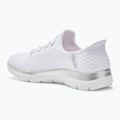 Moteriški batai SKECHERS Summits Diamond Dream white/silver 3