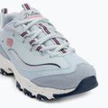 Moteriški batai SKECHERS D'Lites Bold Views light blue/multi 7
