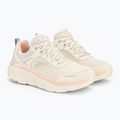 Moteriški batai SKECHERS D'Lux Walker 2.0 Daisy Doll beige/mesh/pink/blue 4