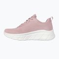 Moteriški batai SKECHERS Bobs B Flex Hi Flying Hi blush pink 3