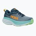 Vyriški bėgimo bateliai HOKA Bondi 8 Wide real teal/shadow 8