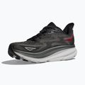 Vyriški bėgimo bateliai HOKA Clifton 9 black/outer orbit 4