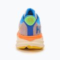 HOKA Clifton 9 ultramarino/electric tangerine vaikiški bėgimo bateliai 6