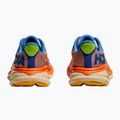 HOKA Clifton 9 ultramarino/electric tangerine vaikiški bėgimo bateliai 11