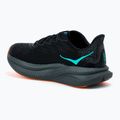 Vyriški bėgimo bateliai HOKA Mach 6 black/electric tangerine 3