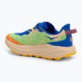 Vaikiški bėgimo bateliai HOKA Speedgoat 6 ultramarine/electric lime 3