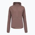 Moteriškas bėgimo džemperis HOKA Sky Glow Half Zip smokey quartz 4