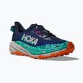 Moteriški bėgimo bateliai HOKA Speedgoat 6 varsity navy/meteor 8