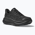 Moteriški bėgimo batai HOKA Bondi 9 Wide black/black