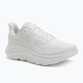 Vyriški bėgimo bateliai HOKA Clifton 10 white/white