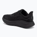 Moteriški bėgimo bateliai HOKA Clifton 10 black/black 3