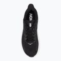 Moteriški bėgimo bateliai HOKA Clifton 10 black/white 5