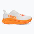 Moteriški bėgimo bateliai HOKA Clifton 10 frost/orange zest 2