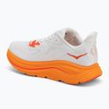 Moteriški bėgimo bateliai HOKA Clifton 10 frost/orange zest 3