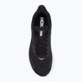 Moteriški bėgimo bateliai HOKA Clifton 10 Wide black/white 5