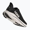 Moteriški bėgimo bateliai HOKA Clifton 10 Wide black/white 4