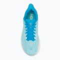 Moteriški bėgimo bateliai HOKA Clifton 10 Wide skyward blue/cielo blue 5