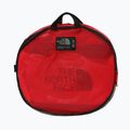Kelioninė rankinė The North Face Base Camp Duffel M 71 l raudona/juoda 2