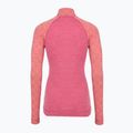 Moteriškas termoaktyvus džemperis Smartwool Classic Thermal Merino Base Layer 1/4 Zip Boxed garden pink digi snow 4
