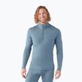 Vyriškas termoaktyvus džemperis Smartwool Classic Thermal Merino Base Layer 1/4 Zip Boxed pewter blue h