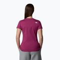 Moteriški marškinėliai The North Face Simple Dome Slim Tee cyber berry 3