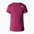 Moteriški marškinėliai The North Face Simple Dome Slim Tee cyber berry 5