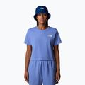 Moteriški marškinėliai The North Face Simple Dome Cropped Slim Tee virtual blue