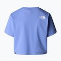 Moteriški marškinėliai The North Face Simple Dome Cropped Slim Tee virtual blue 5