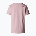 Moteriški marškinėliai The North Face Relaxed Easy Tee metal pink/cyber berry 5
