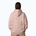 Džemperis The North Face Mountain Cleanup Over Hoodie pink moss 3