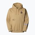 Džemperis The North Face Mountain Cleanup Over Hoodie khaki stone 4