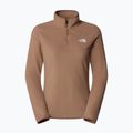 The North Face moteriškas džemperis 100 Glacier 1/4 Zip latte 4