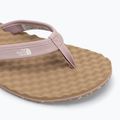 Moteriškos šlepetės per pirštą The North Face Base Camp Mini II sahara/metal pink 7